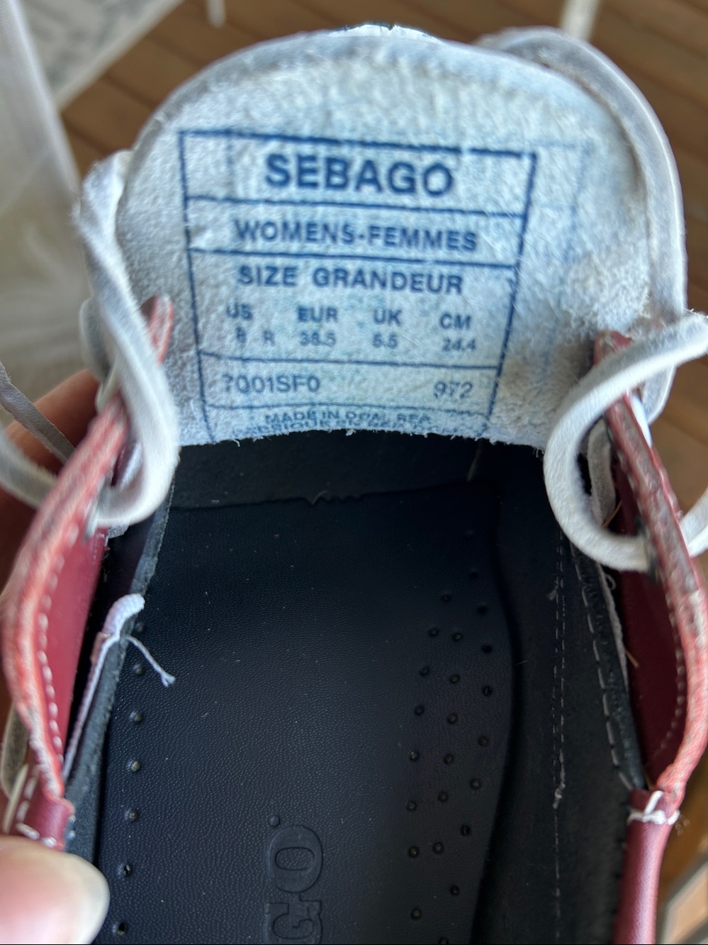 Sebago dockside shoe - Picture 7 of 7